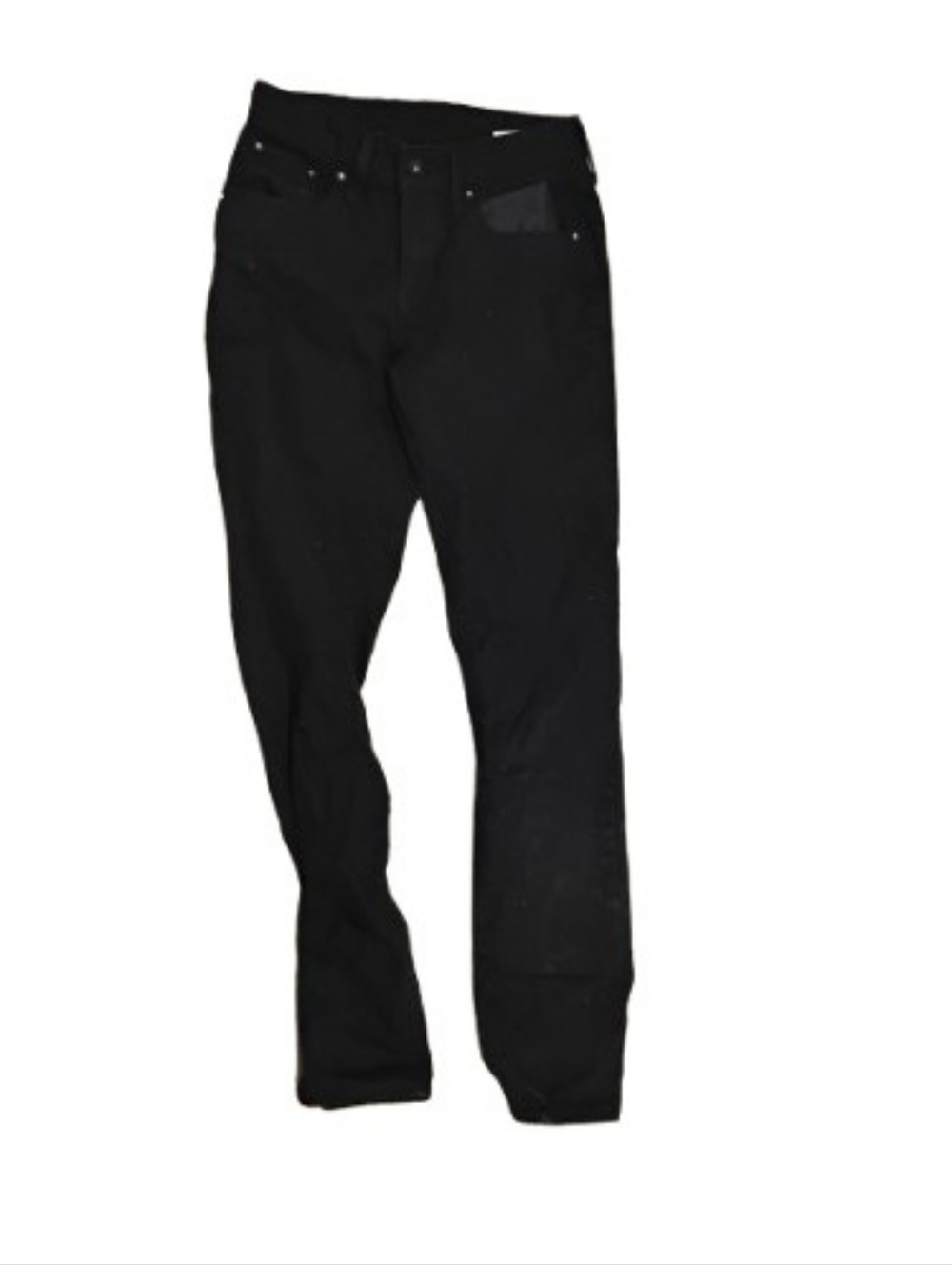 Levi's Womens Black Skinny Jeans Sz 25 Waist 32 Length